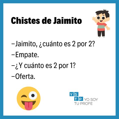 100 mejores chistes de jaimito.